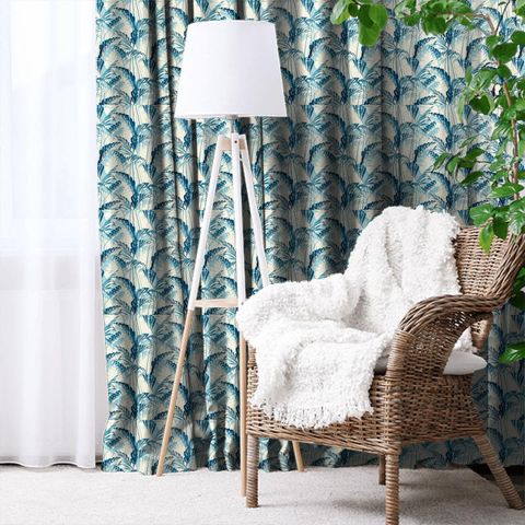 Palm House Eucalyptus Made To Measure Curtain