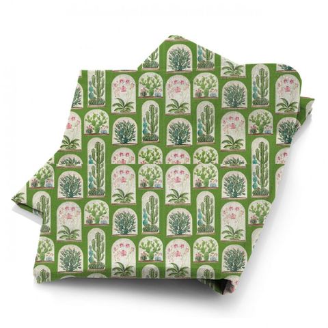 Terrariums Botanical Green Fabric