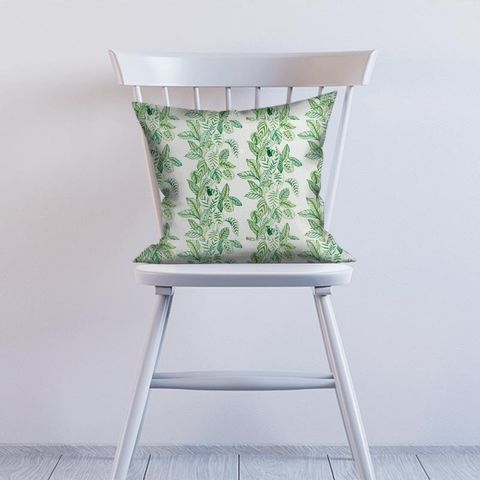 Calathea Botanical Green Cushion