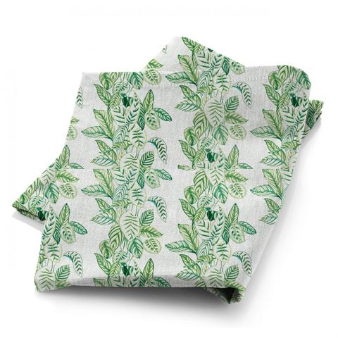 Calathea Botanical Green Fabric