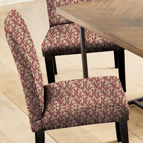 Clovelly Claret Seat Pad Cover