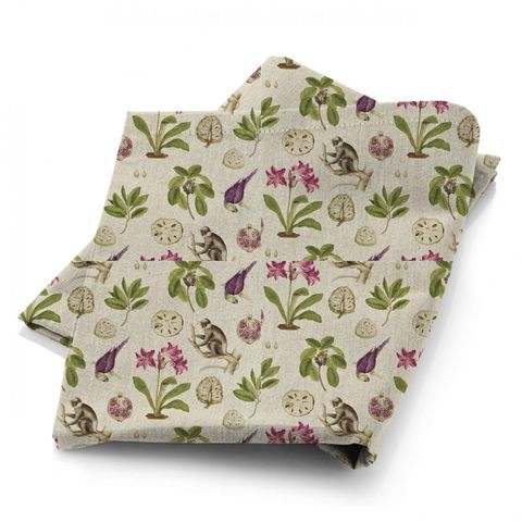 Capuchins Boysenberry Fabric