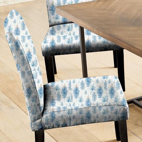 Fernery China Blue Seat Pad Cover