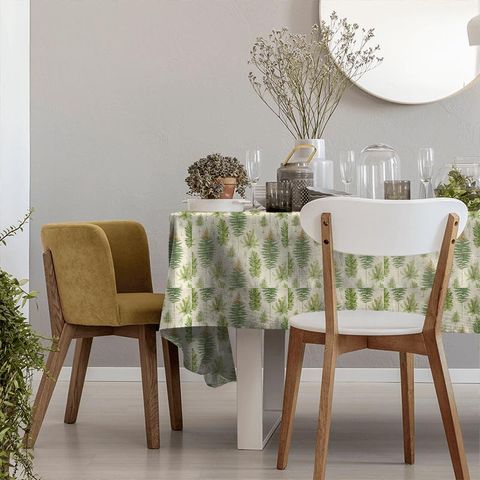 Fernery Olive Tablecloth