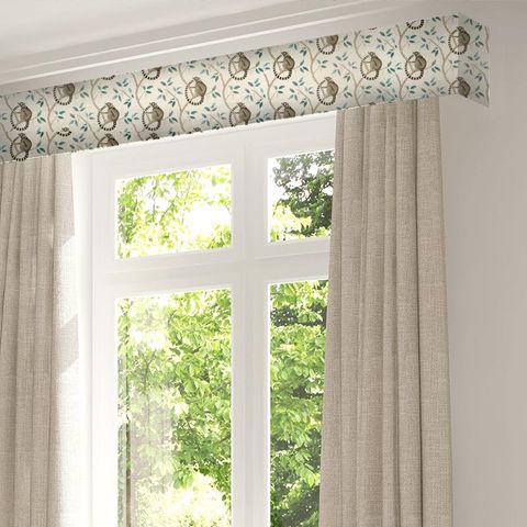 Ringtailed Lemur Grey Pelmet