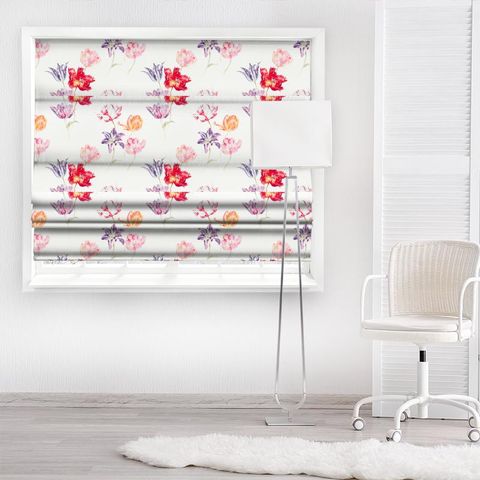 Tulipomania Botanical Made To Measure Roman Blind