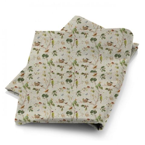 Woodland Chorus Linen/Multi Fabric