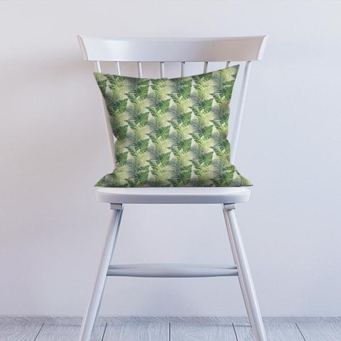 Manila Green/Ivory Cushion