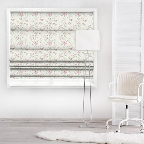 Christabel Rose/Pewter Made To Measure Roman Blind