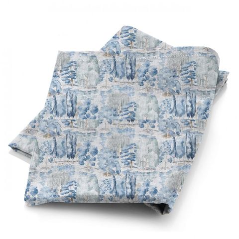 Waterperry Indigo Fabric