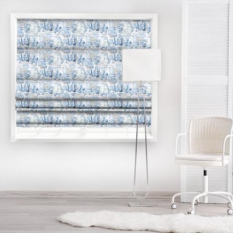 Waterperry Indigo Made To Measure Roman Blind