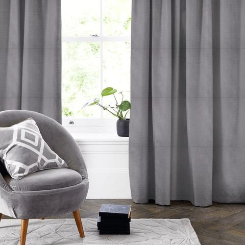 Alie Graphite Made To Measure Curtain