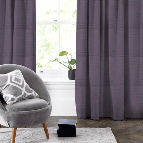 Argyle Amethyst Made To Measure Curtain