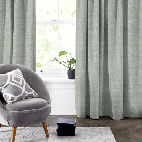 Camille Sage Made To Measure Curtain