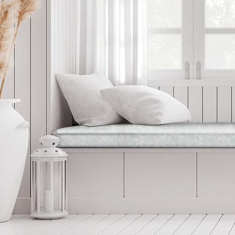 Bird Garden Duckegg Box Cushion