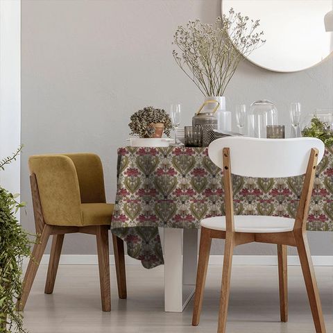 Acanthus Cherry Tablecloth