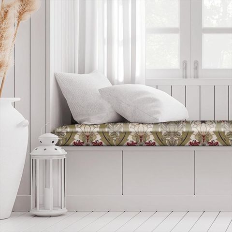 Acanthus Cherry Box Cushion