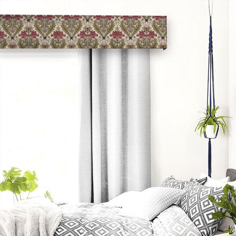Acanthus Cherry Pelmet