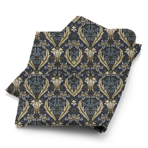 Acanthus Navy Fabric