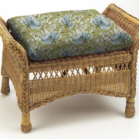 Art Deco Cornflower Box Cushion