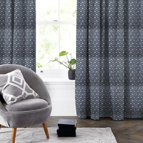 Baa Baa Denim Made To Measure Curtain