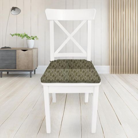 Ferns Willow Seat Pad Cover