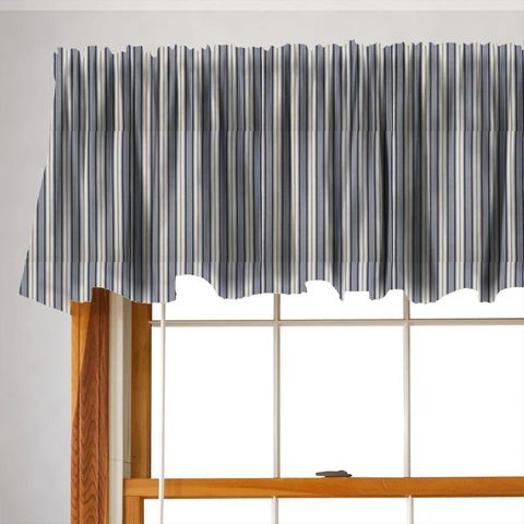 Regatta Stripe Denim Valance