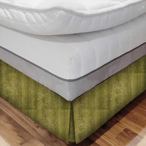 Vivaldi Lime Bed Base Valance