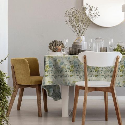 Wild Meadow Pistachio Tablecloth