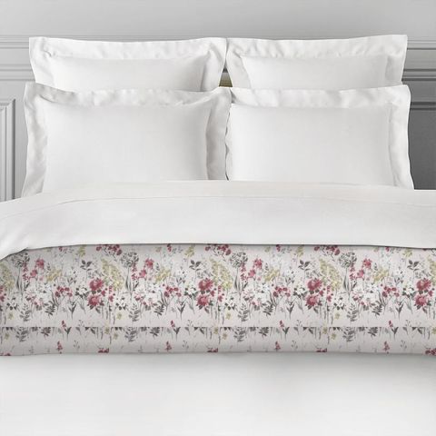 Wild Meadow Ruby Bed Runner