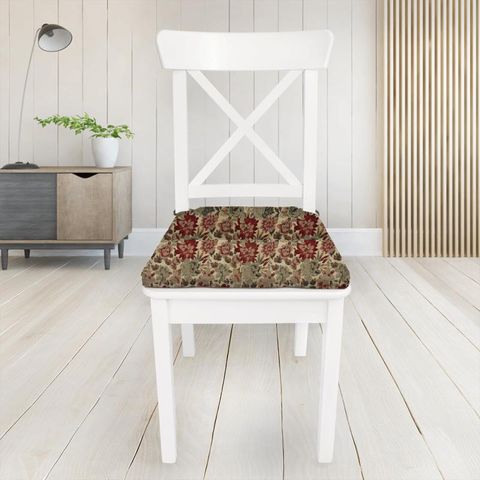 Winterbourne Cherry Seat Pad Cover