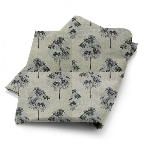 Woodland Charcoal Fabric