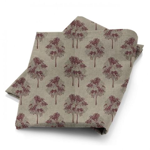 Woodland Magenta Fabric