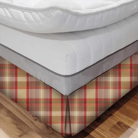 Cairngorm Cardinal Bed Base Valance