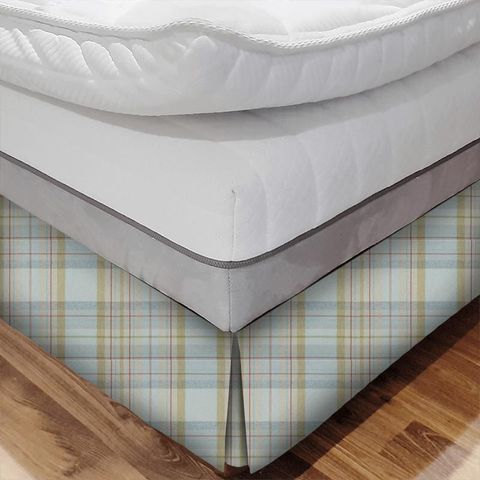 Cairngorm Duck Egg Bed Base Valance