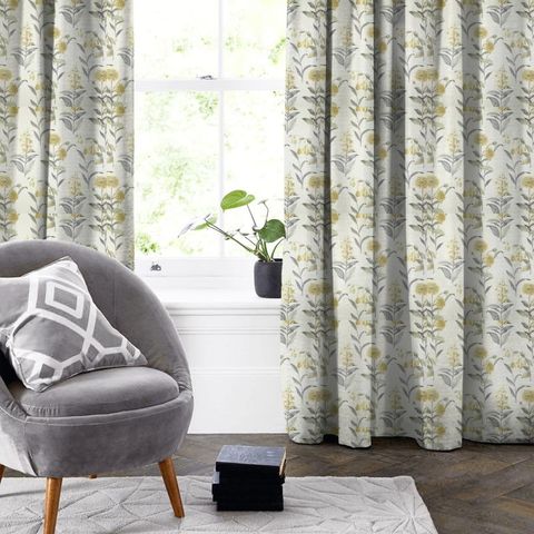 Bloomingdale Chartreuse Made To Measure Curtain