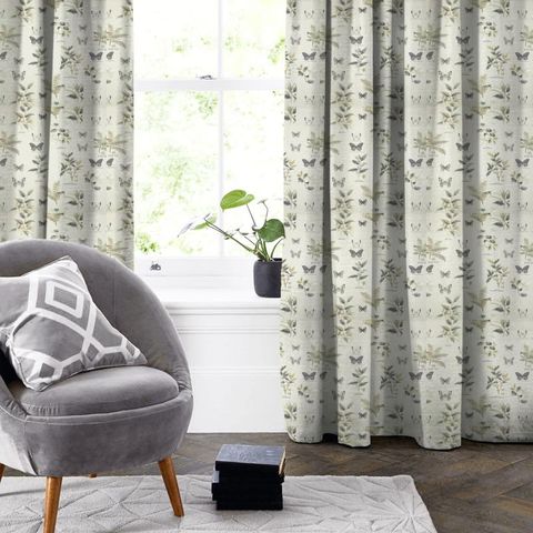 Botany Chartreuse Made To Measure Curtain