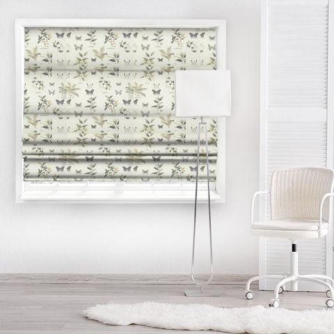 Botany Chartreuse Made To Measure Roman Blind