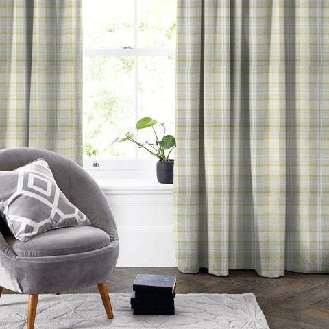 Munro Chartreuse Made To Measure Curtain