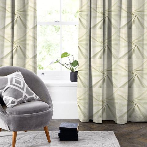 Panama White Made To Measure Curtain