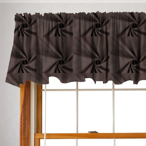 Saxon Walnut Valance