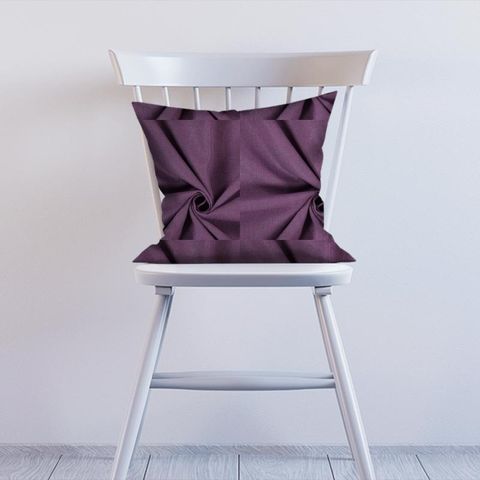Saxon Plum Cushion