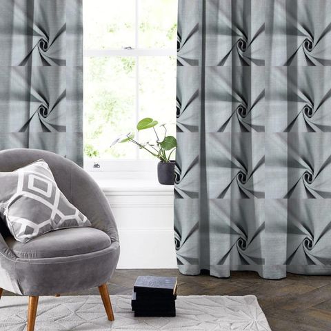 Saxon Grey Made To Measure Curtain
