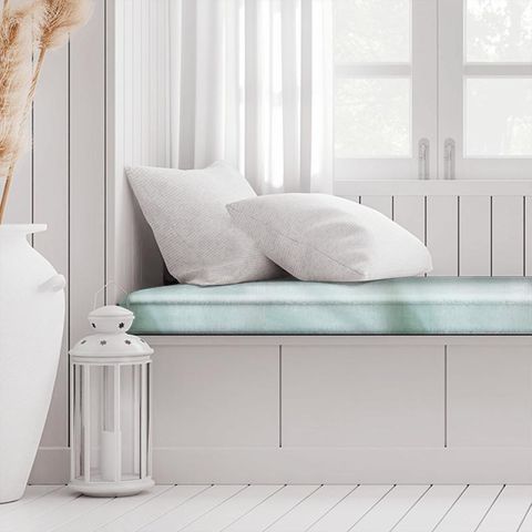 Alaska Aqua Box Cushion