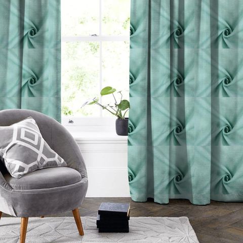 Alaska Azure Made To Measure Curtain