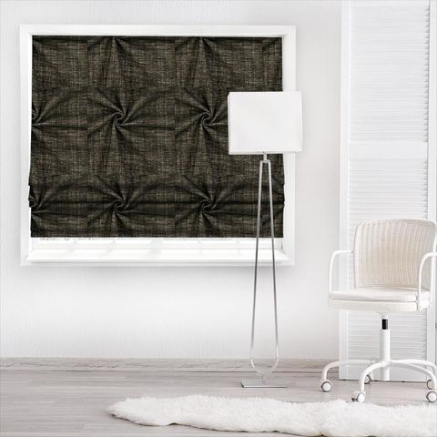 Himalayas Noire Made To Measure Roman Blind