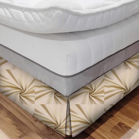 Mayfair Champagne Bed Base Valance