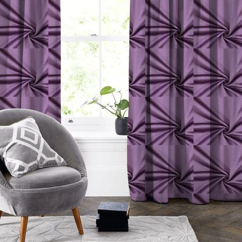 Mayfair Violet Made To Measure Curtain