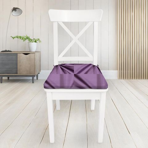 Mayfair Violet Seat Pad Cover