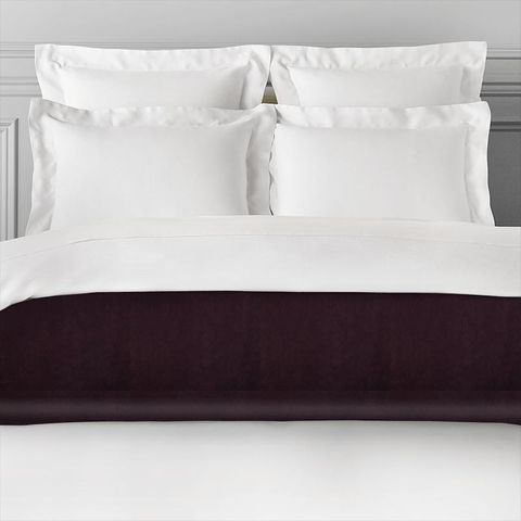 Mirage Aubergine Bed Runner